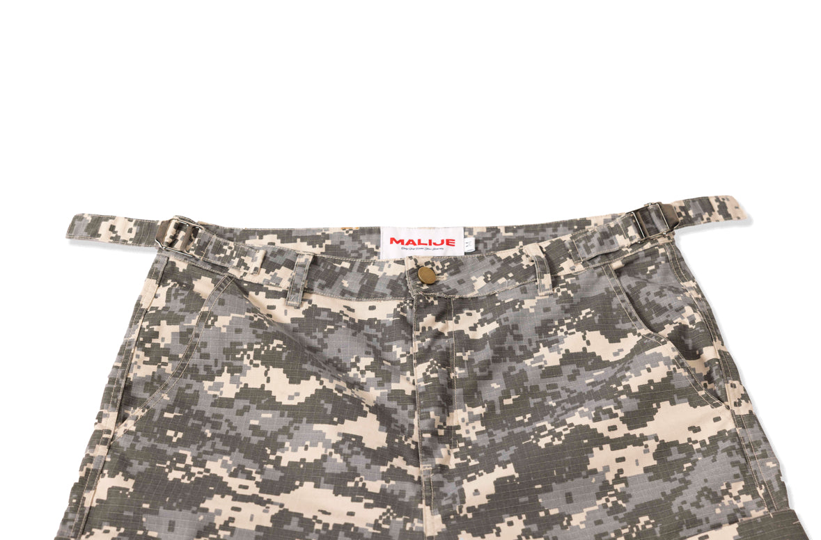Digi-Camo Convertible Cargo Pants