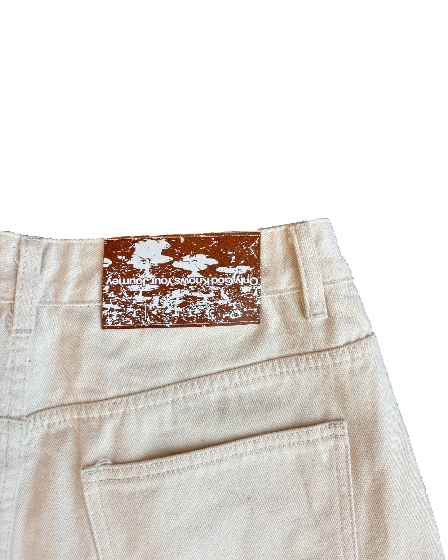 Ivory denim