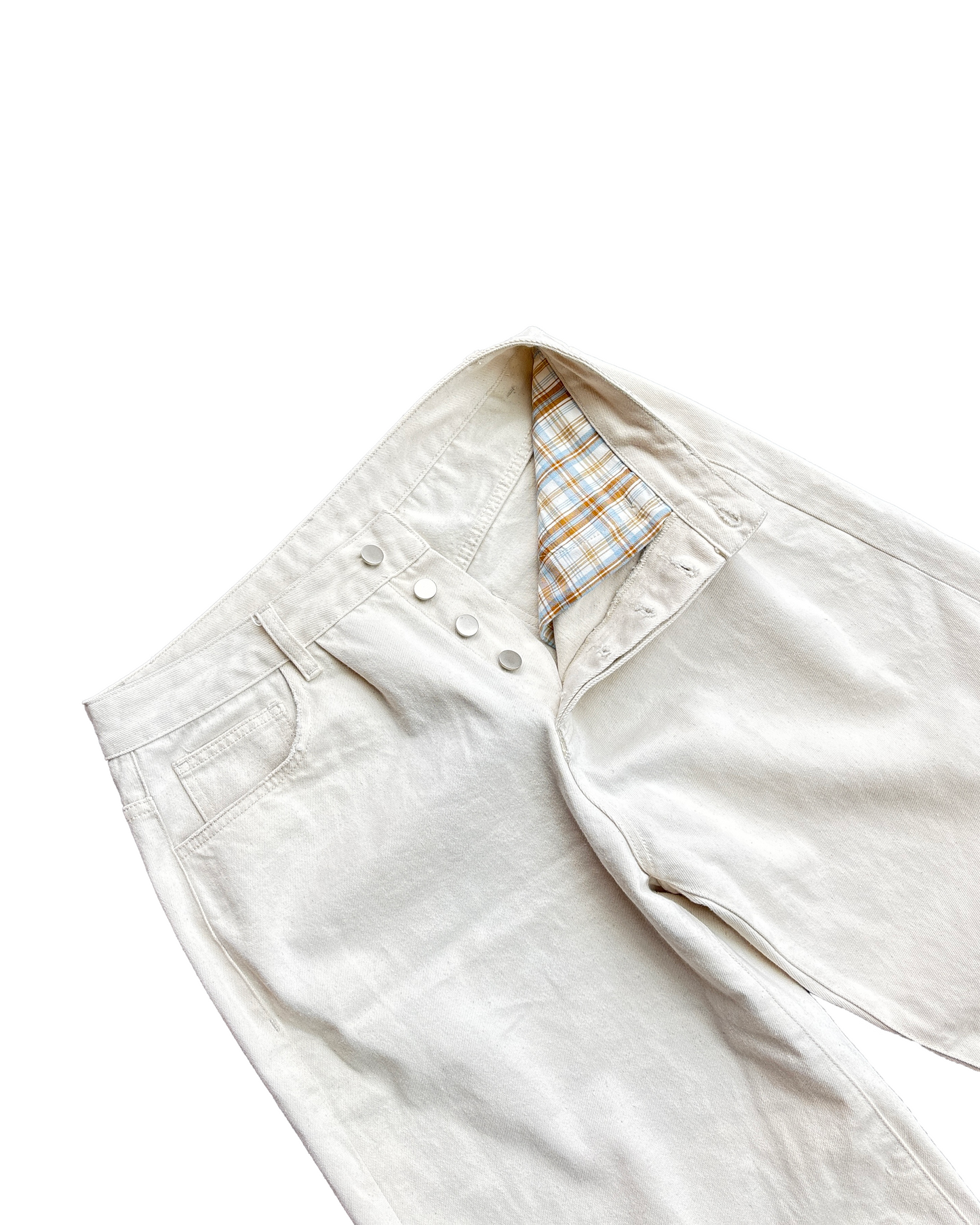 Ivory denim