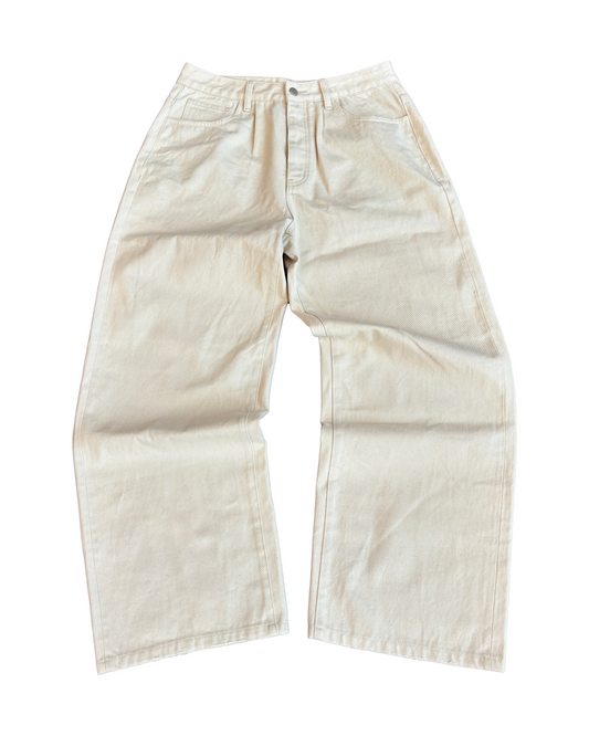 Ivory denim